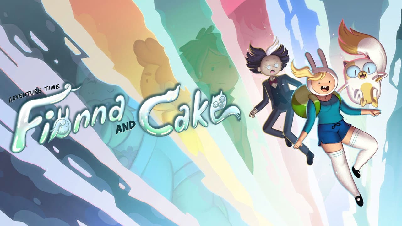 Adventure Time: Fionna and Cake — backdrops with title 2