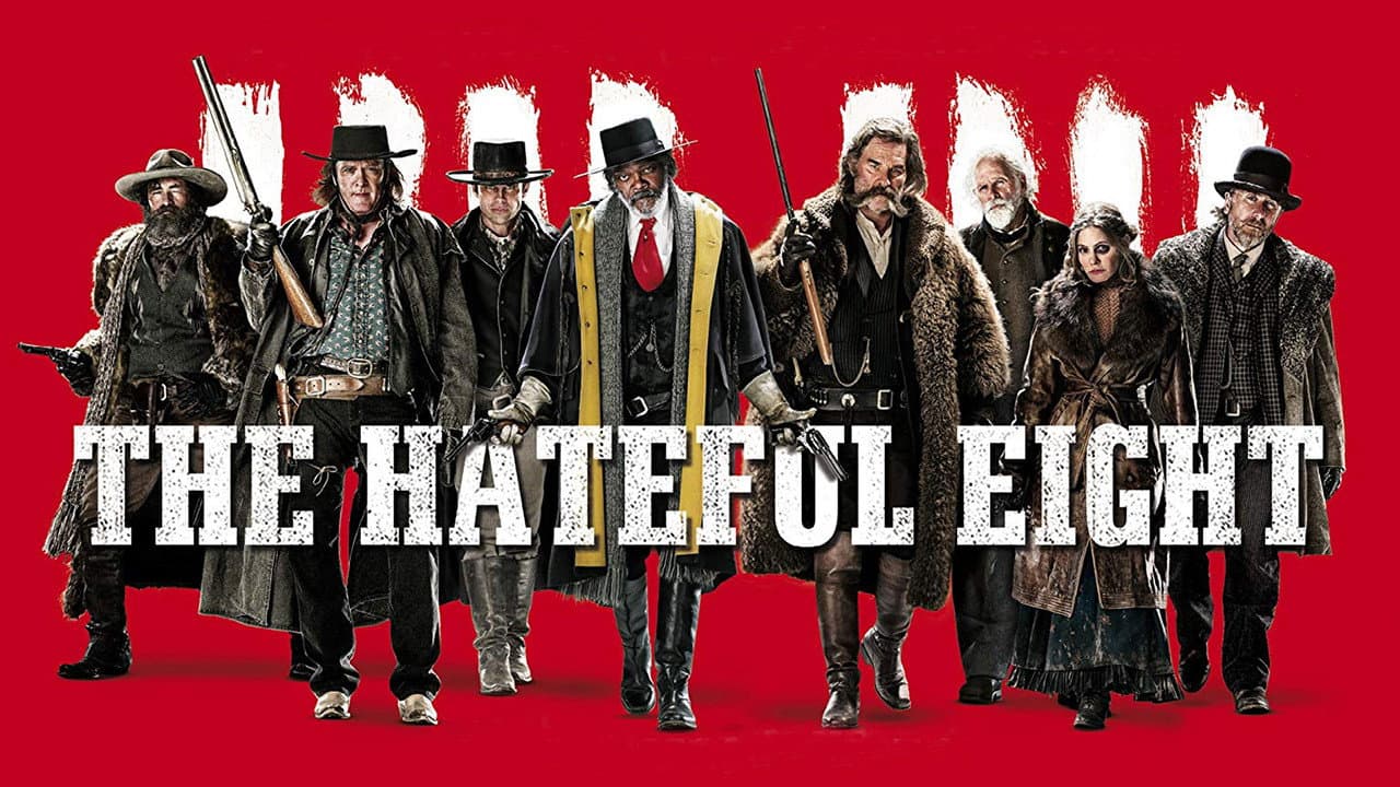 The Hateful Eight — backdrops with title 3