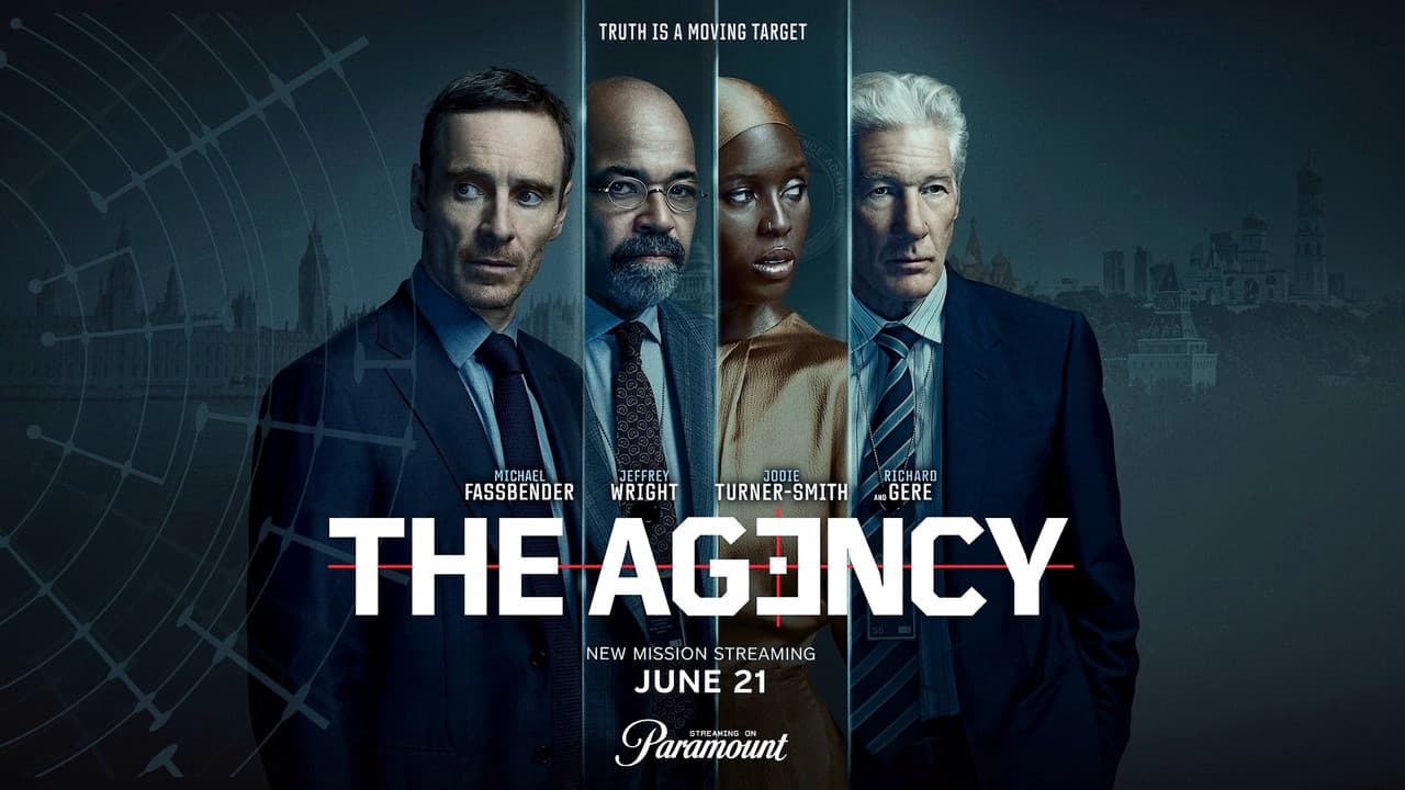 The Agency — backdrops with title 8