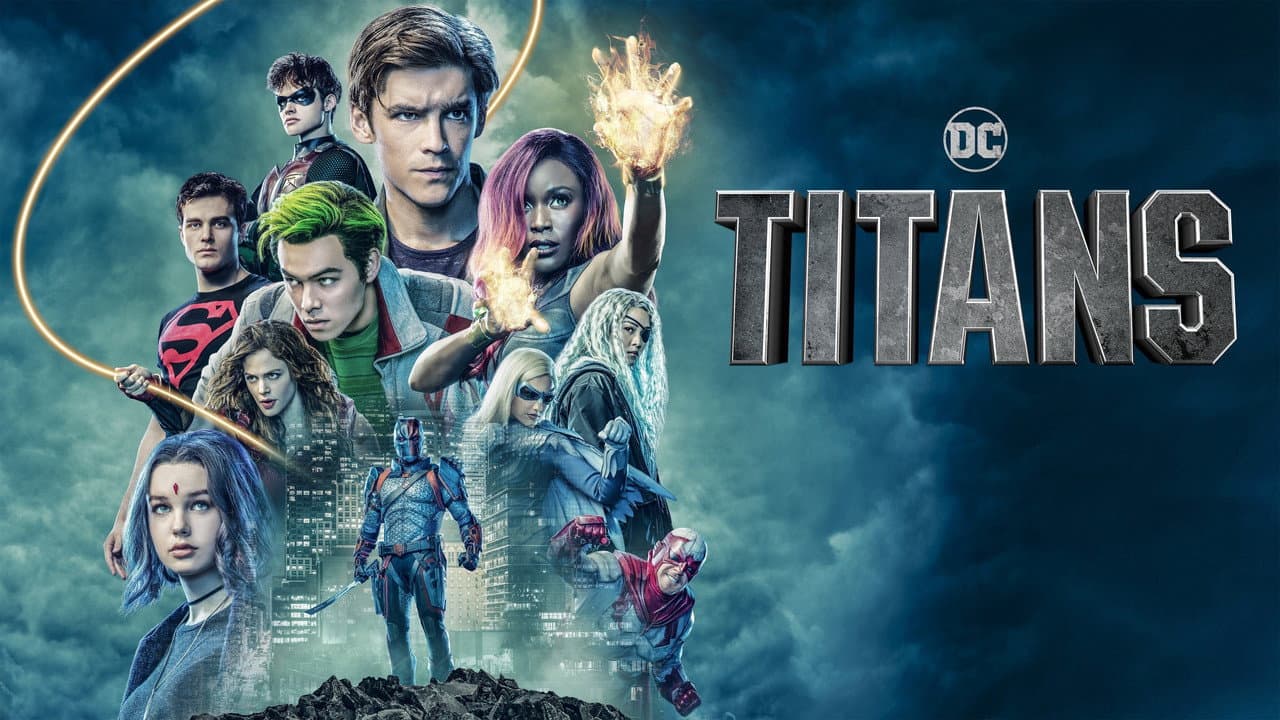 Titans — backdrops with title 4
