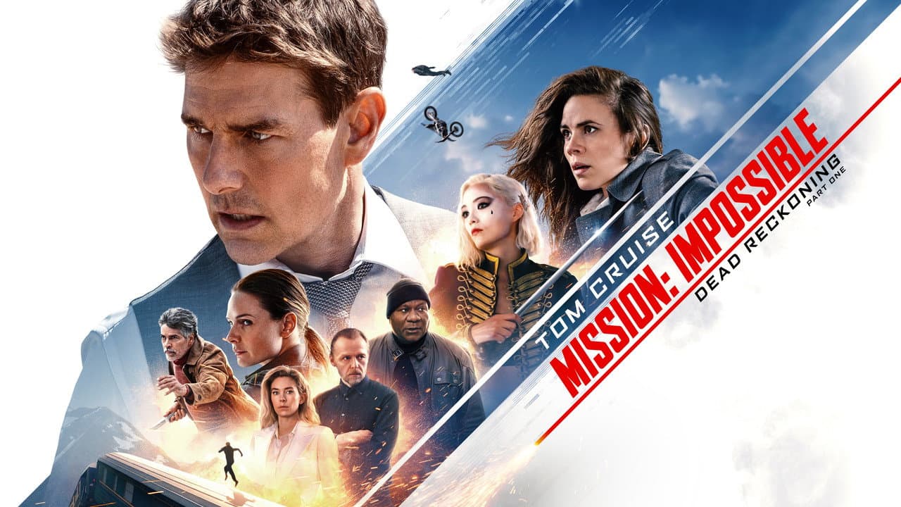 Mission: Impossible - Dead Reckoning Part One — backdrops with title 2
