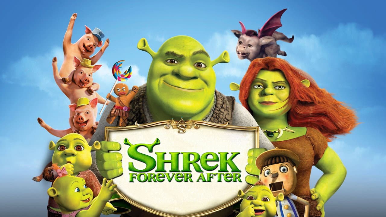 Shrek Forever After — backdrops with title 4