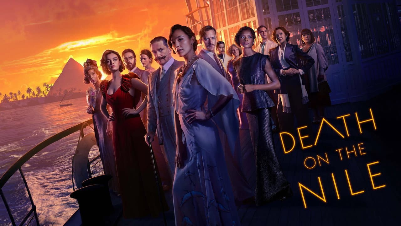 Death on the Nile — backdrops with title 5