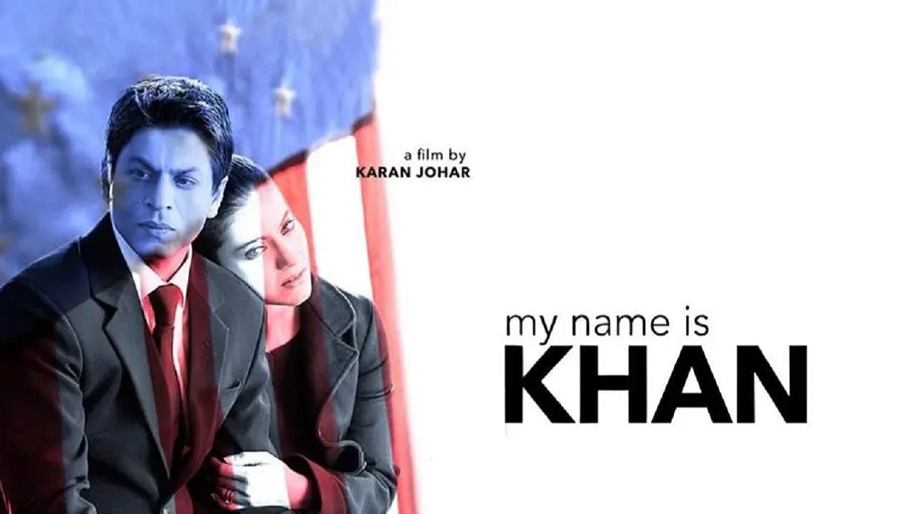 My Name Is Khan — backdrops with title 4