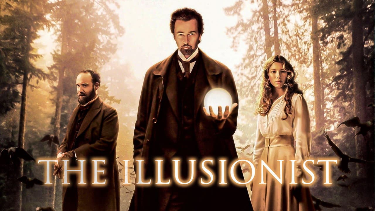 The Illusionist — backdrops with title 3