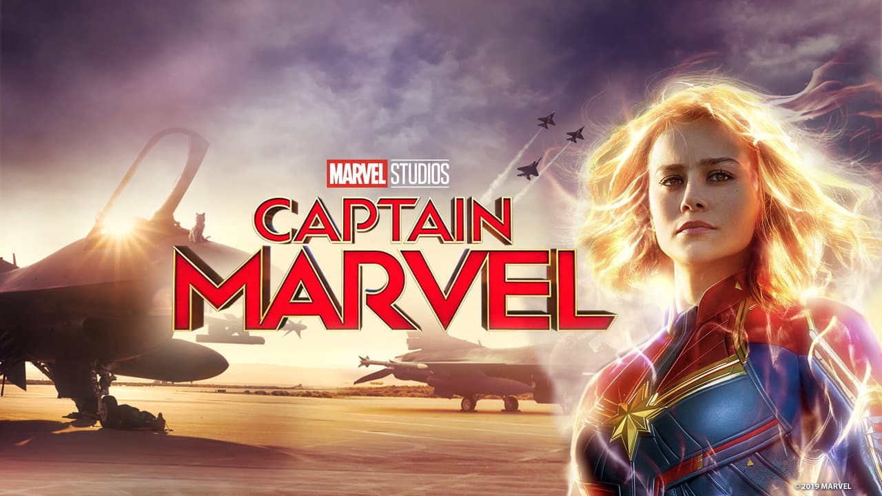 Captain Marvel — backdrops with title 4