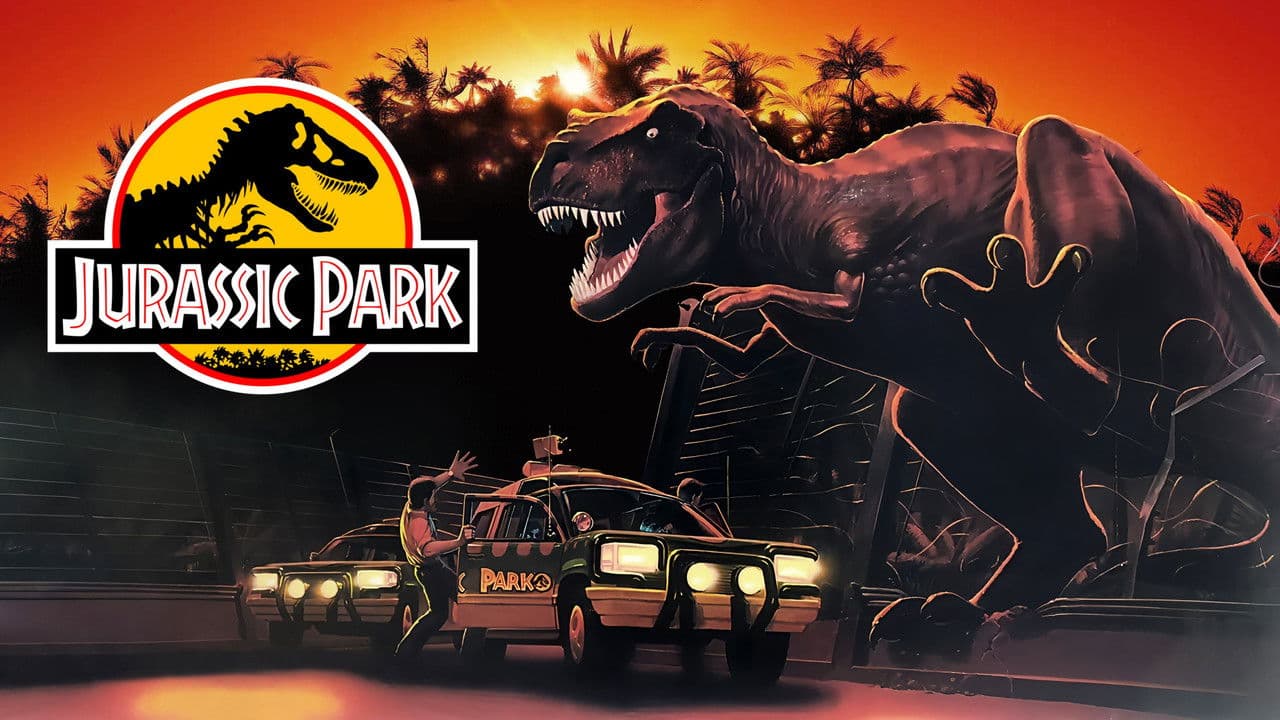 Jurassic Park — backdrops with title 2
