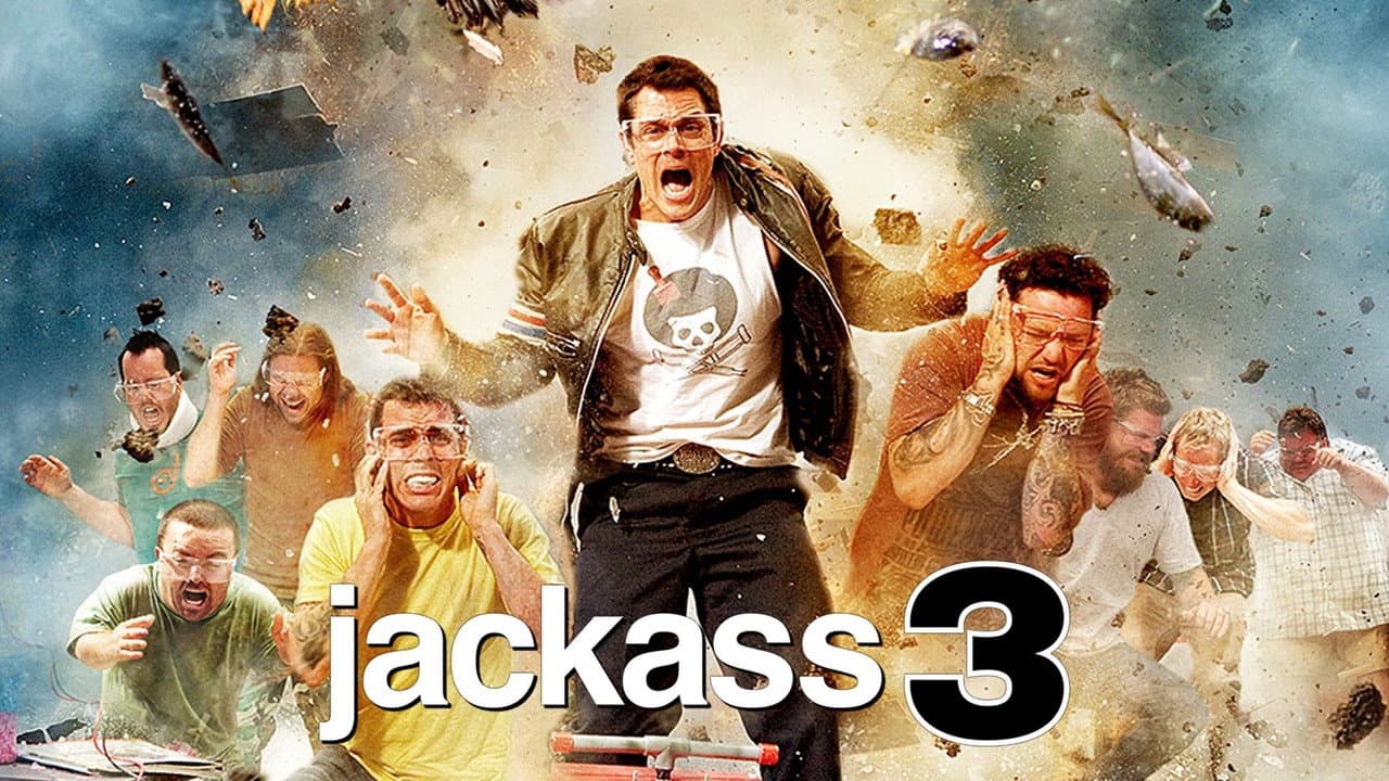 Jackass 3D — backdrops with title 2
