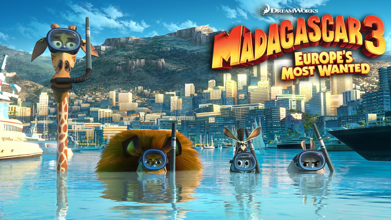 Madagascar 3: Europe's Most Wanted — backdrops with title 7