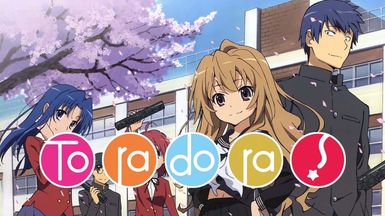 Toradora! — backdrops with title 1