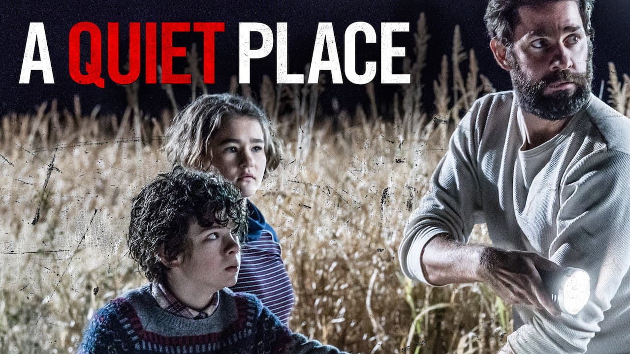 A Quiet Place — backdrops with title 8