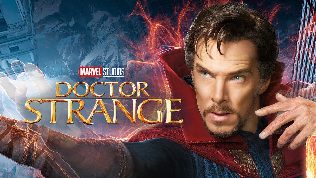 Doctor Strange — backdrops with title 1