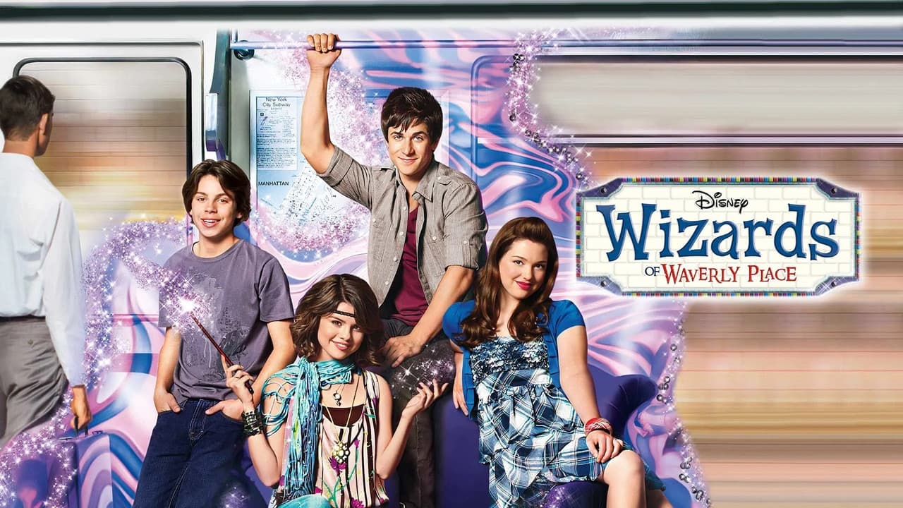 Wizards of Waverly Place — backdrops with title 1