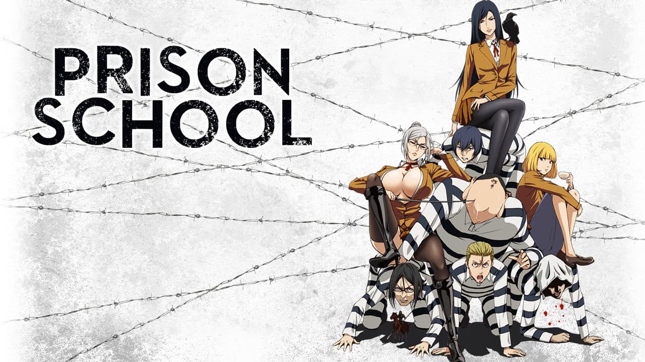 Prison School — backdrops with title 1