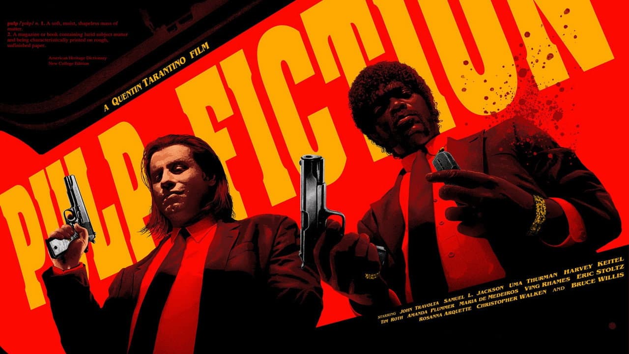 Pulp Fiction — backdrops with title 3