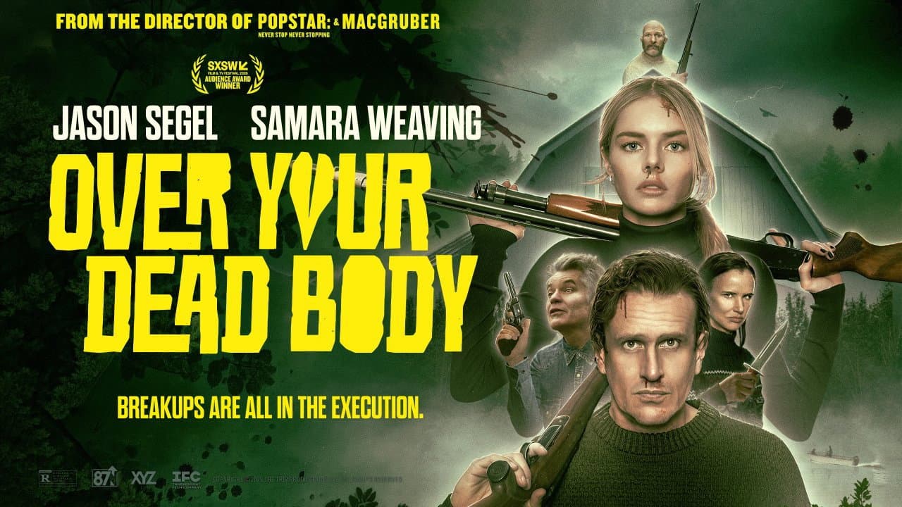 Over Your Dead Body — backdrops with title 3