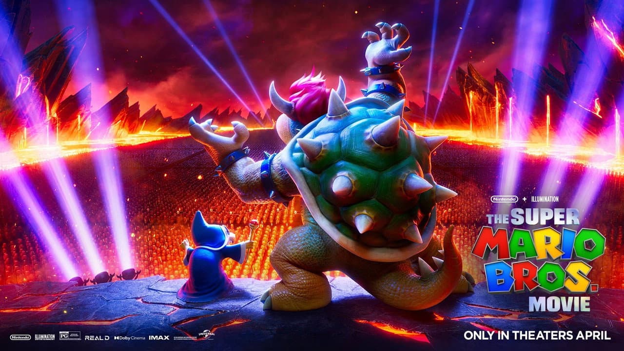 The Super Mario Bros. Movie — backdrops with title 6