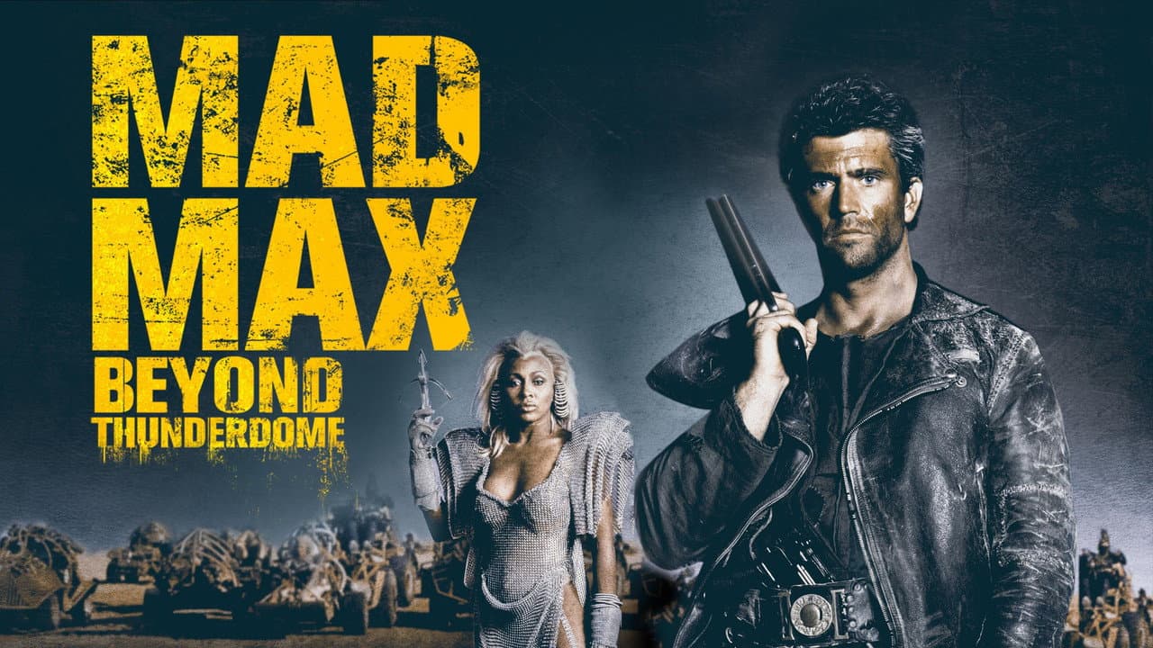 Mad Max Beyond Thunderdome — backdrops with title 4
