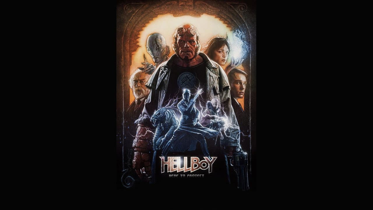 Hellboy — backdrops with title 2