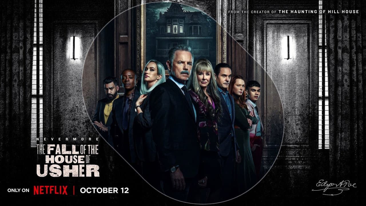 The Fall of the House of Usher — backdrops with title 4