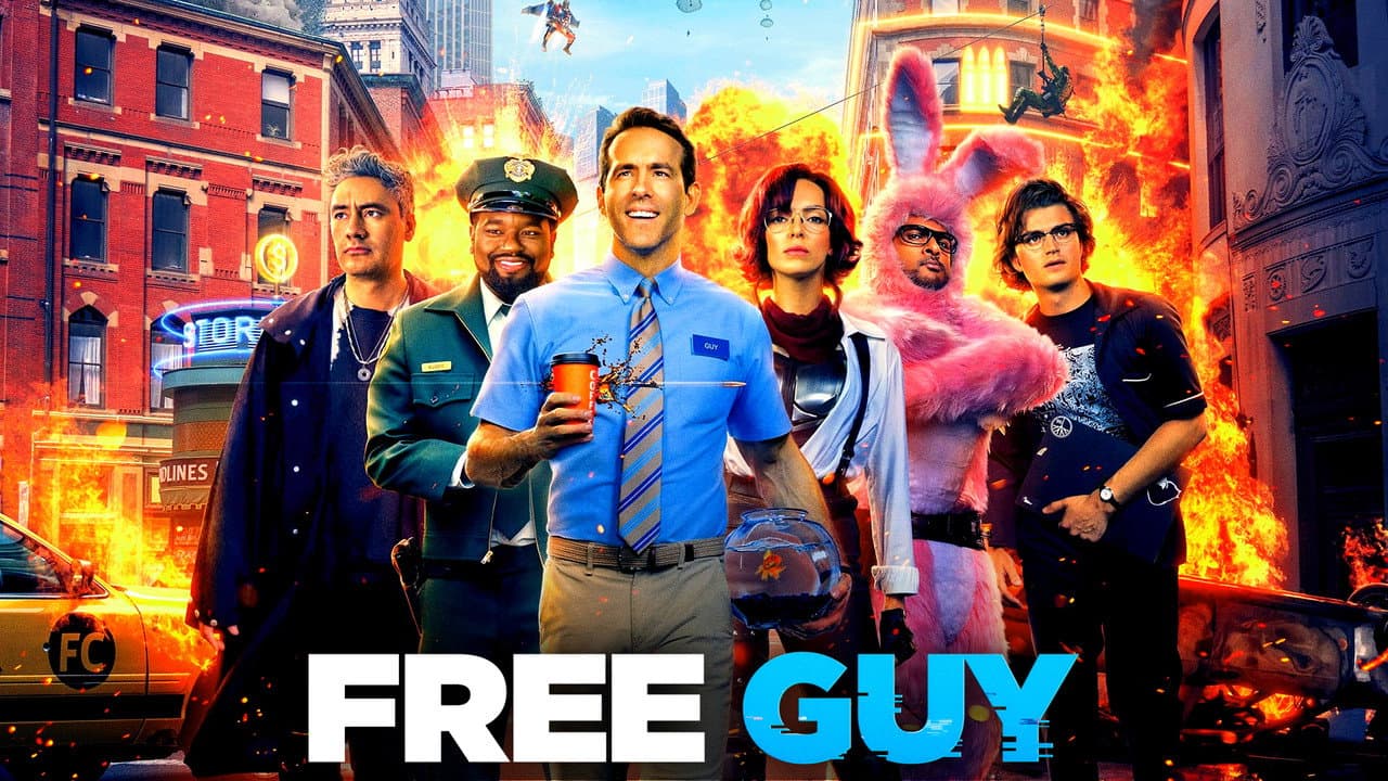 Free Guy — backdrops with title 7