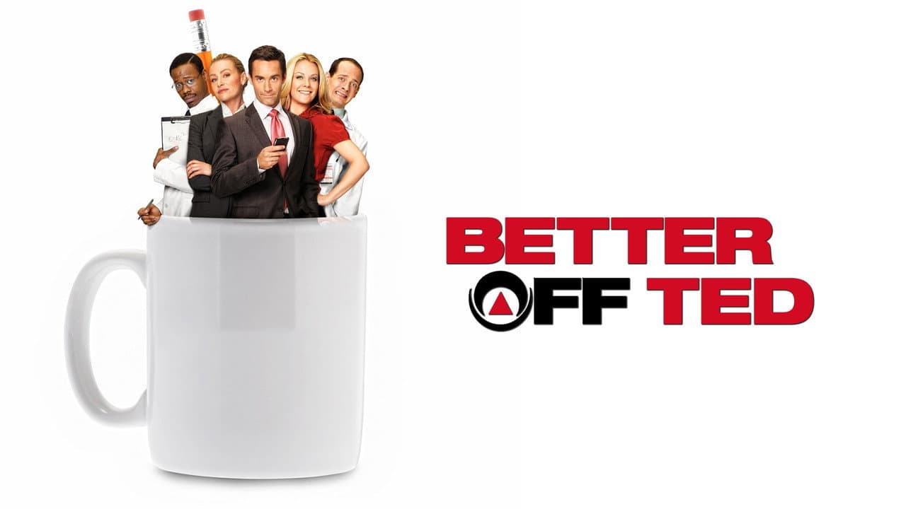 Better Off Ted — backdrops with title 2