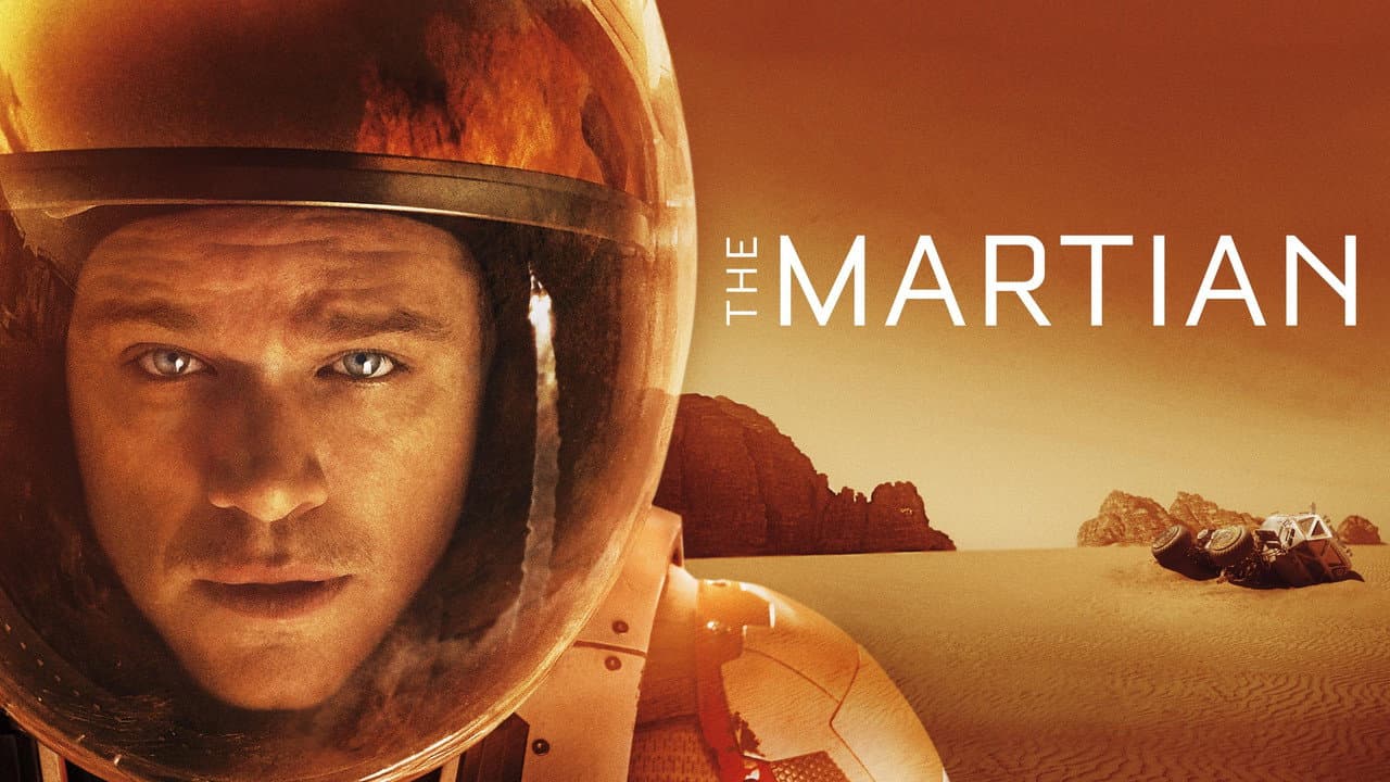 The Martian — backdrops with title 2