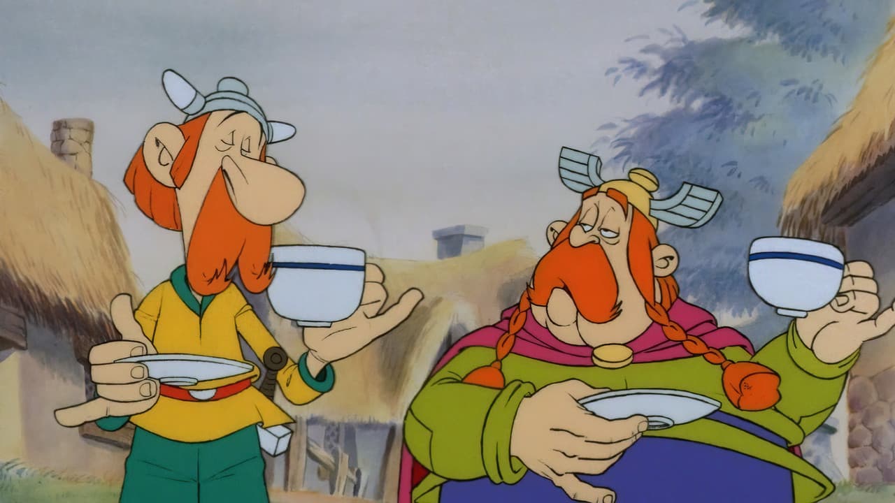 Asterix in Britain — backdrops 1