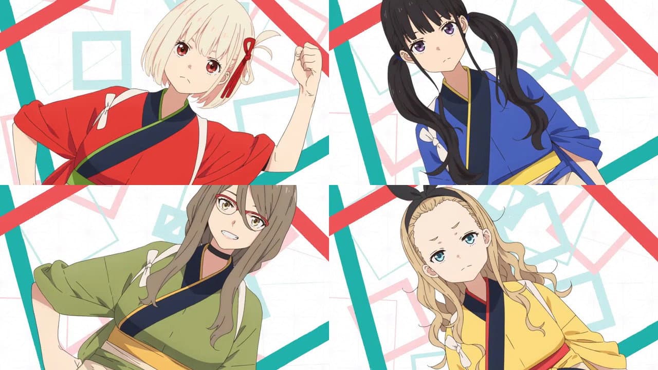Lycoris Recoil — backdrops 6