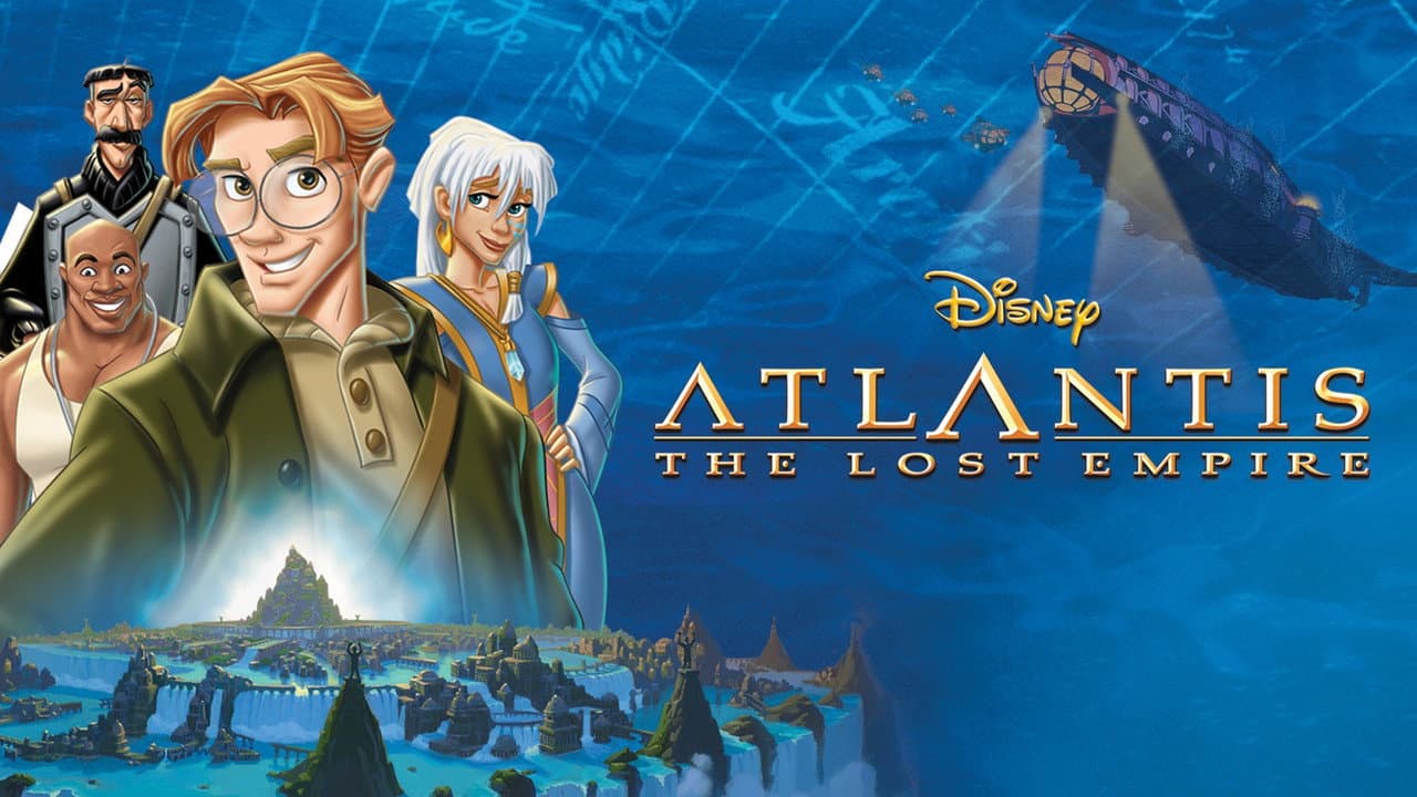 Atlantis: The Lost Empire — backdrops with title 7