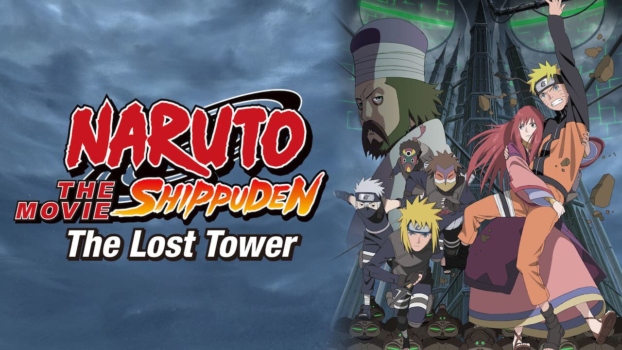 Naruto Shippuden the Movie: The Lost Tower — backdrops with title 1