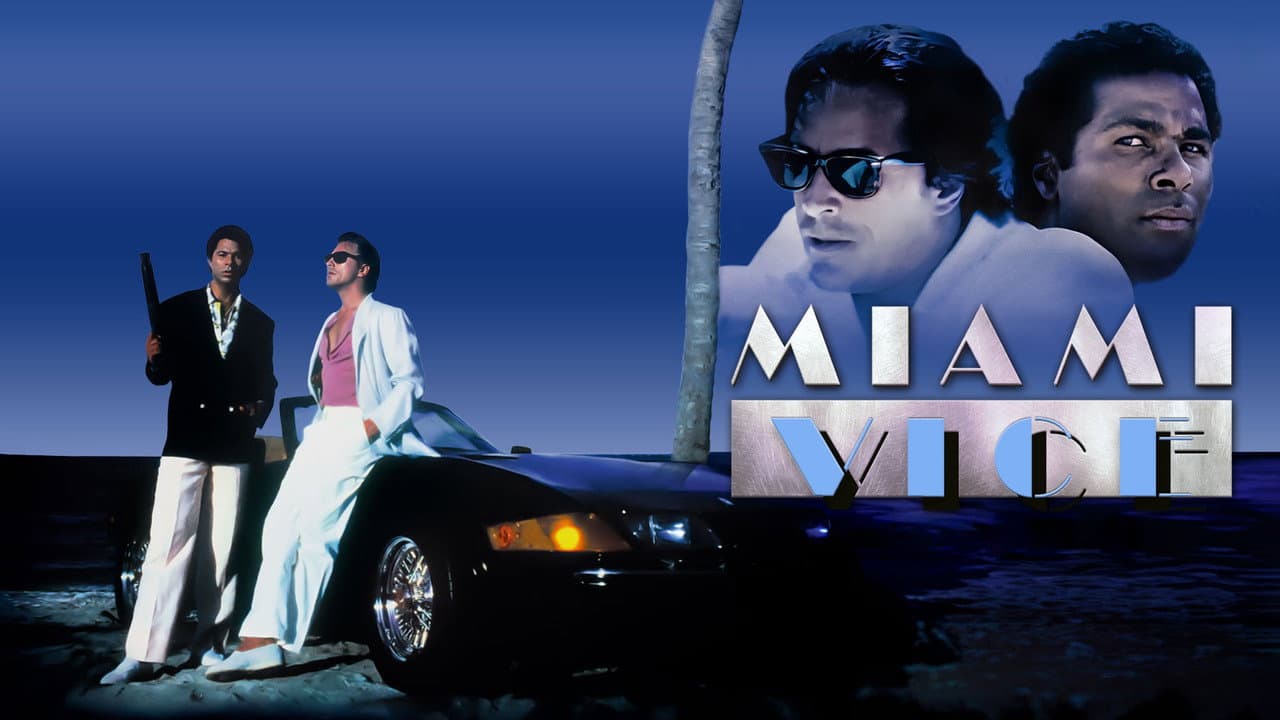 Miami Vice — backdrops with title 6