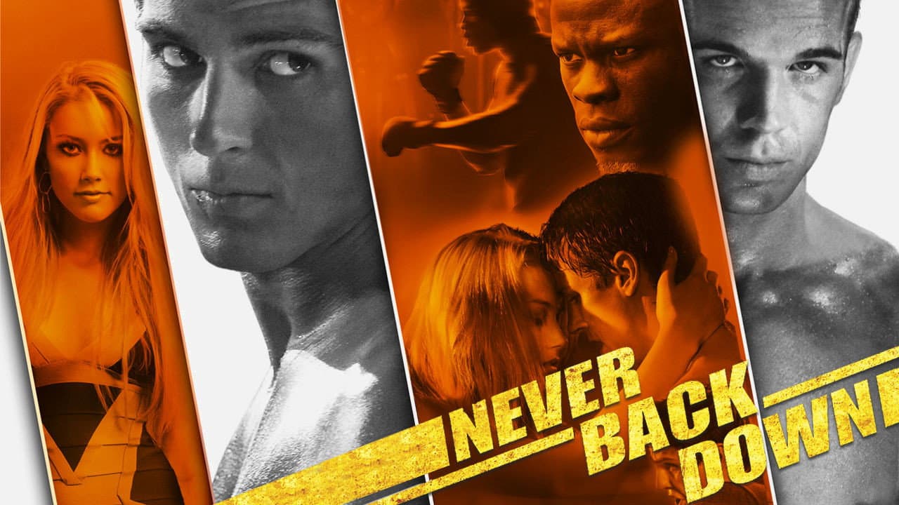 Never Back Down — backdrops with title 2