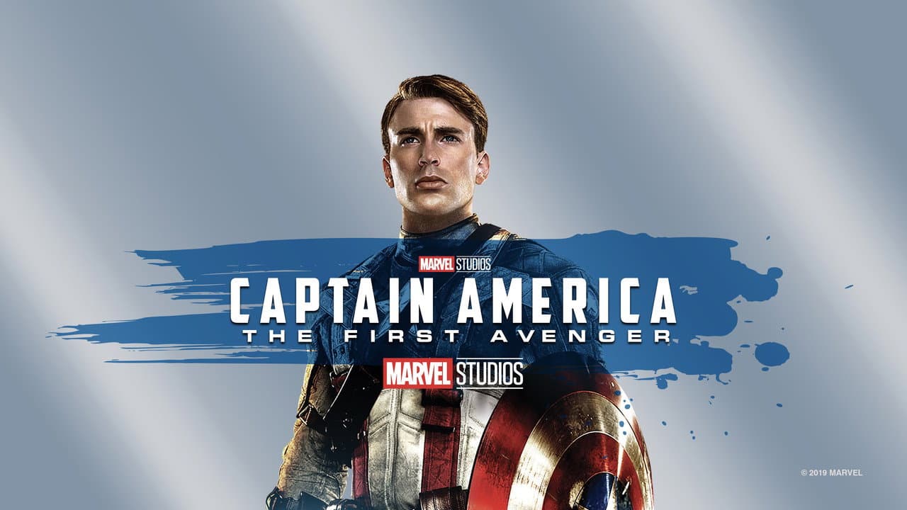 Captain America: The First Avenger — backdrops with title 2