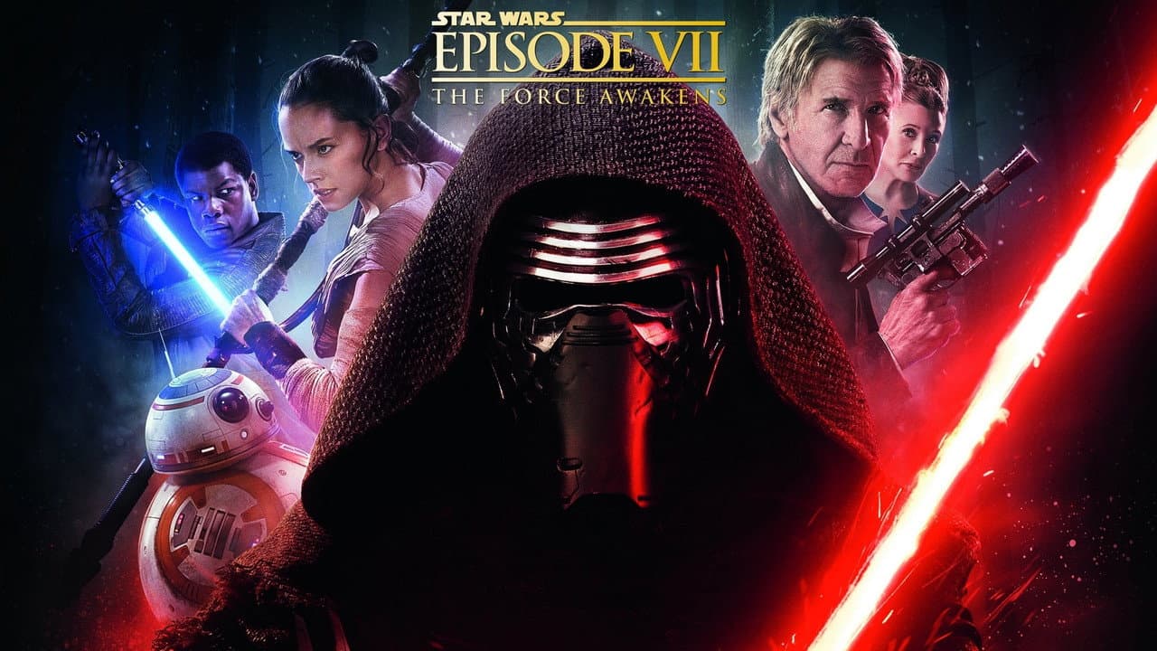 Star Wars: The Force Awakens — backdrops with title 3
