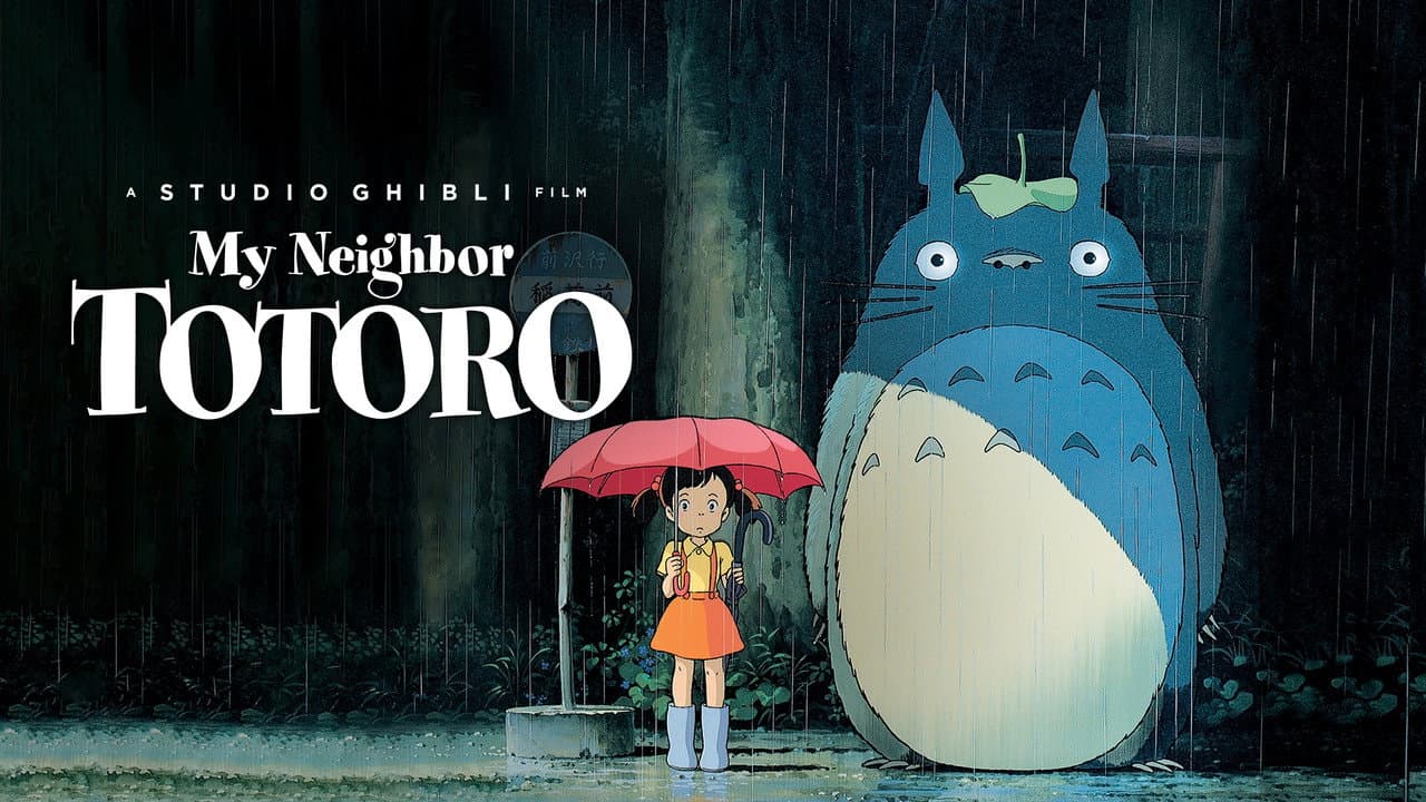 My Neighbor Totoro — backdrops with title 3