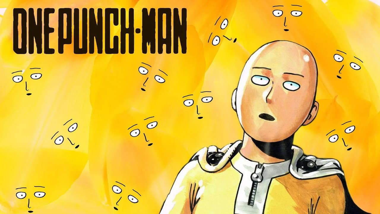 One-Punch Man — backdrops with title 2