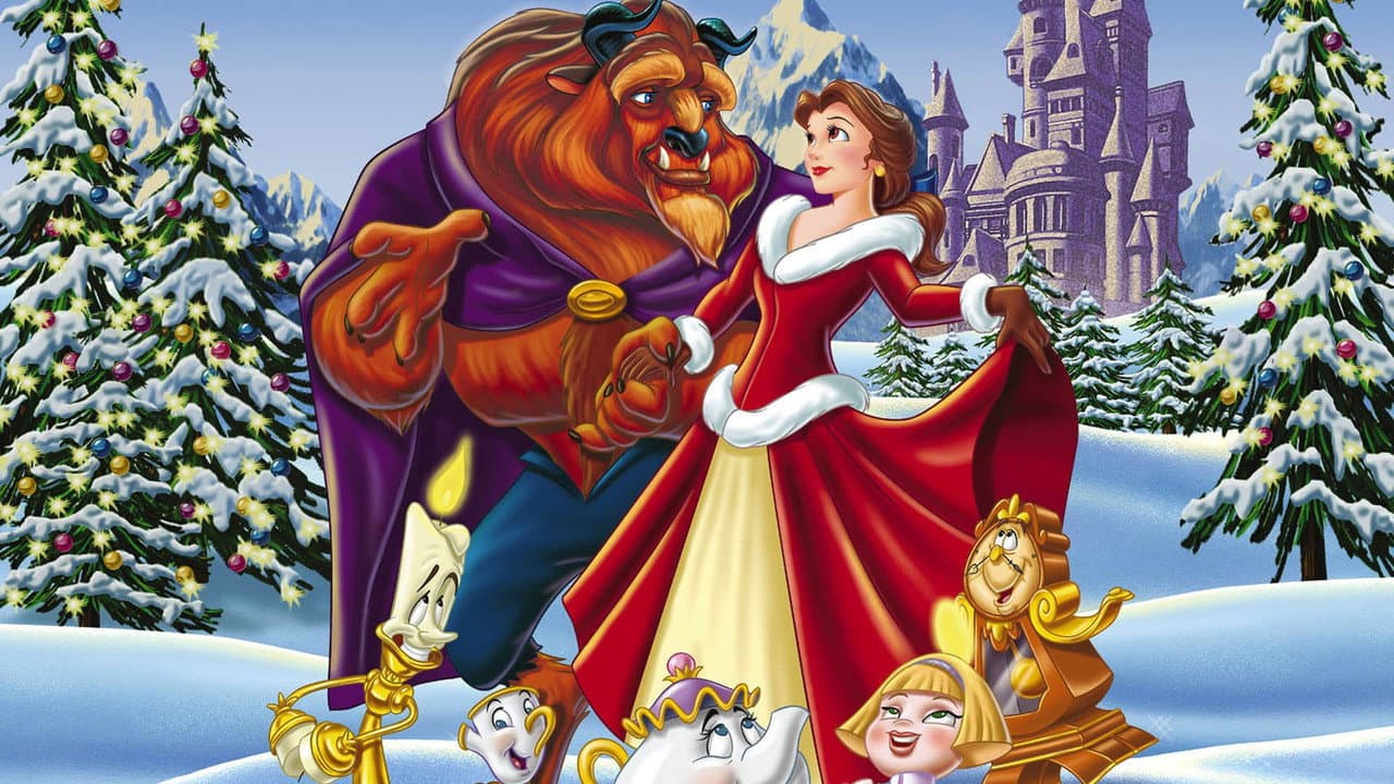 Beauty and the Beast: The Enchanted Christmas — backdrops 3