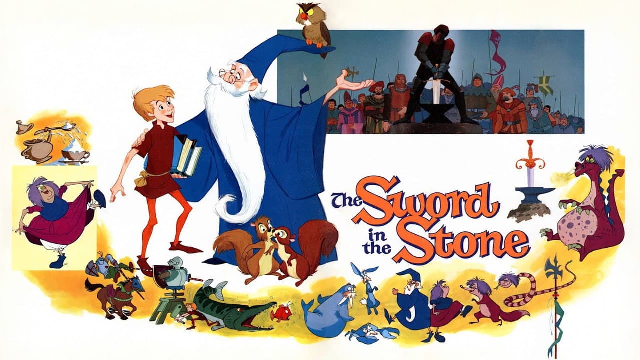 The Sword in the Stone — backdrops with title 1