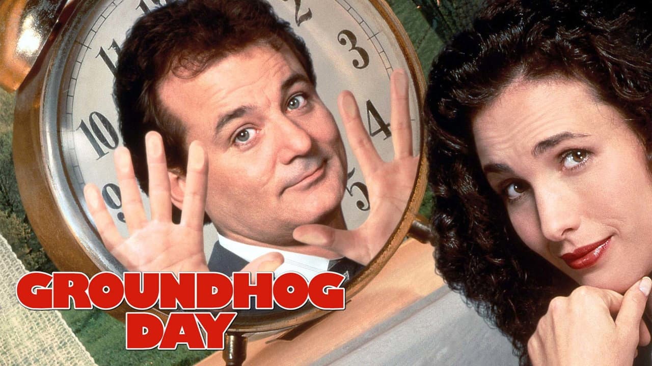 Groundhog Day — backdrops with title 3