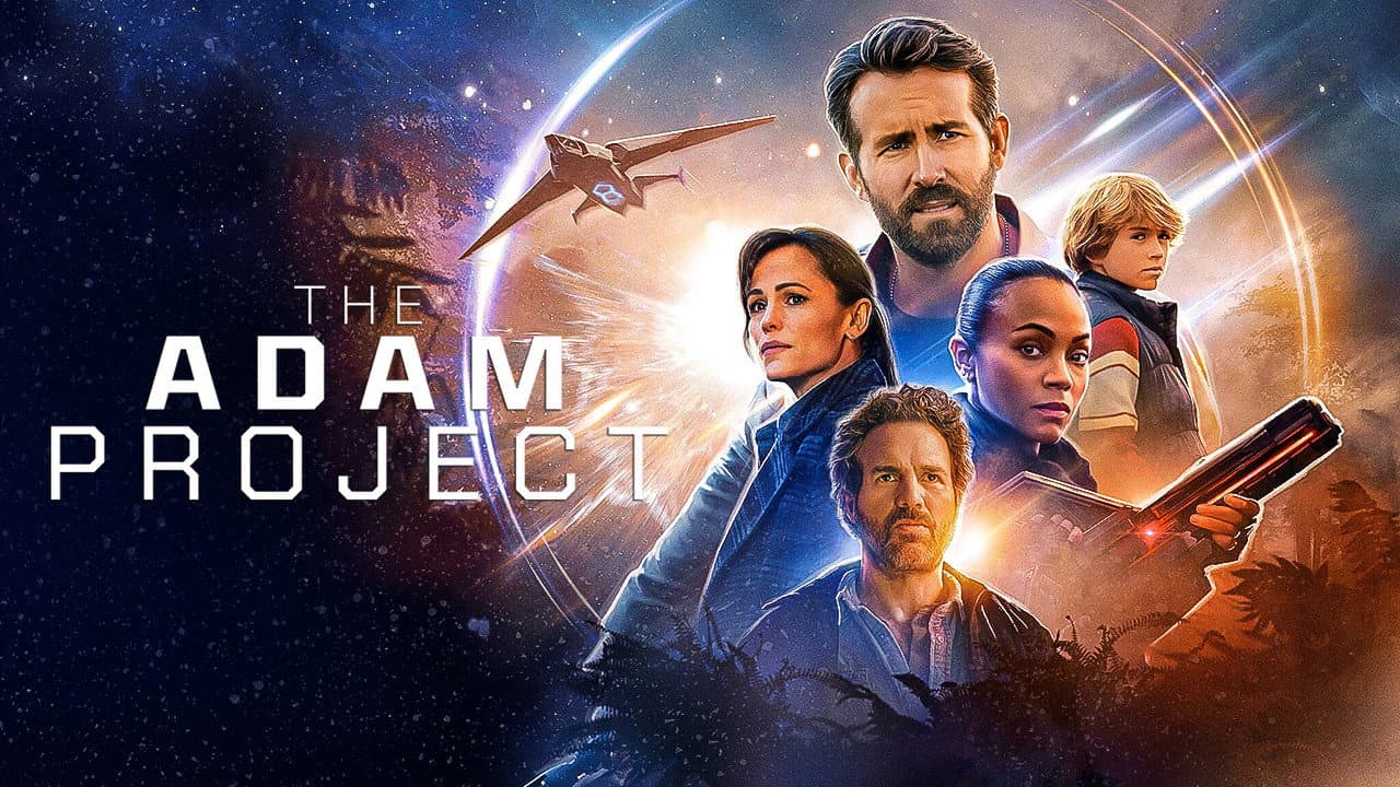 The Adam Project — backdrops with title 1