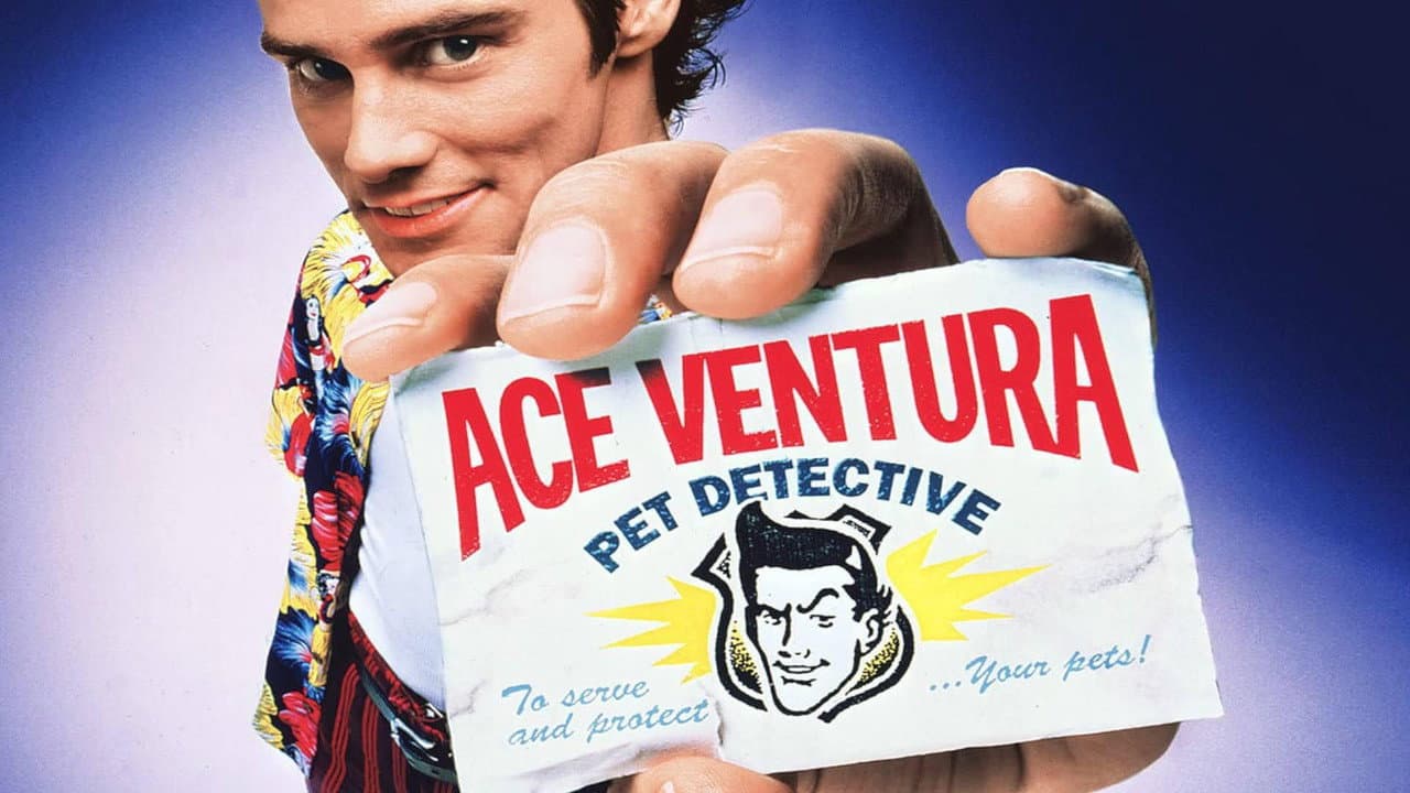 Ace Ventura: Pet Detective — backdrops with title 4