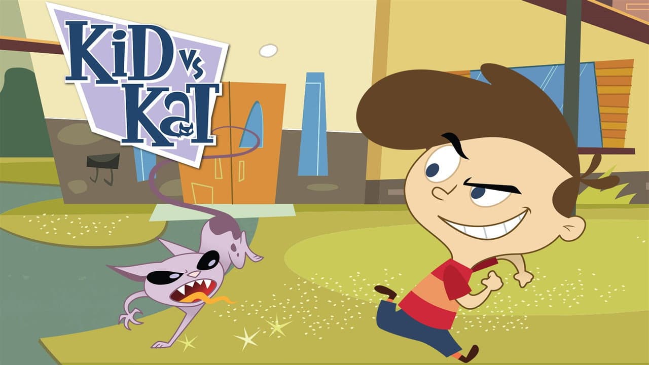 Kid vs. Kat — backdrops with title 1