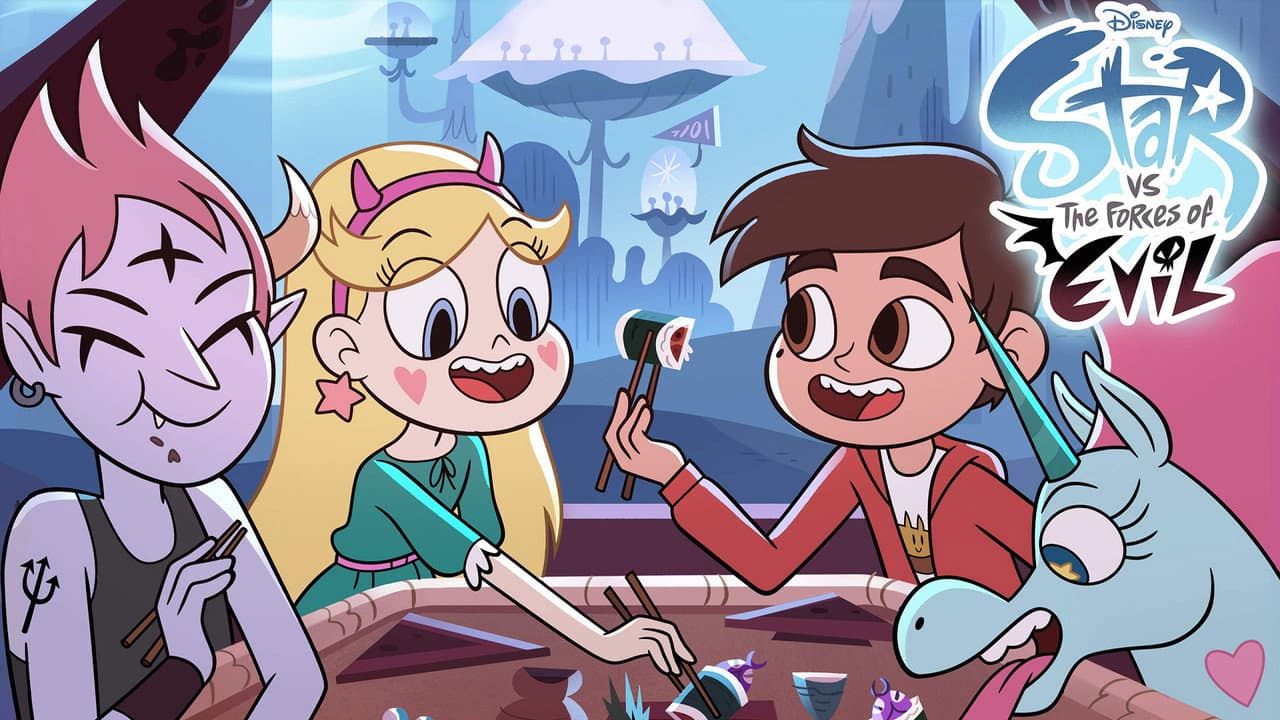 Star vs. the Forces of Evil — backdrops with title 3