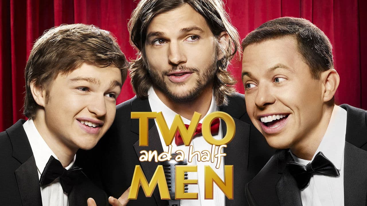 Two and a Half Men — backdrops with title 4