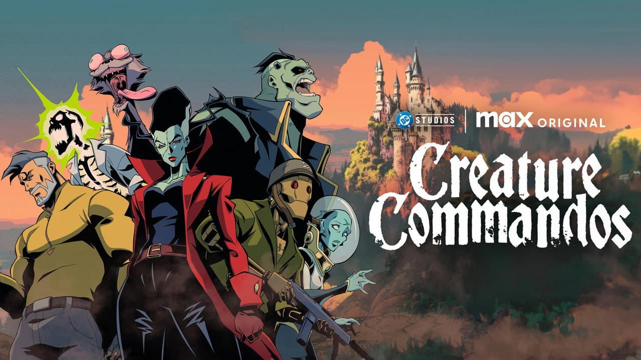 Creature Commandos — backdrops with title 3