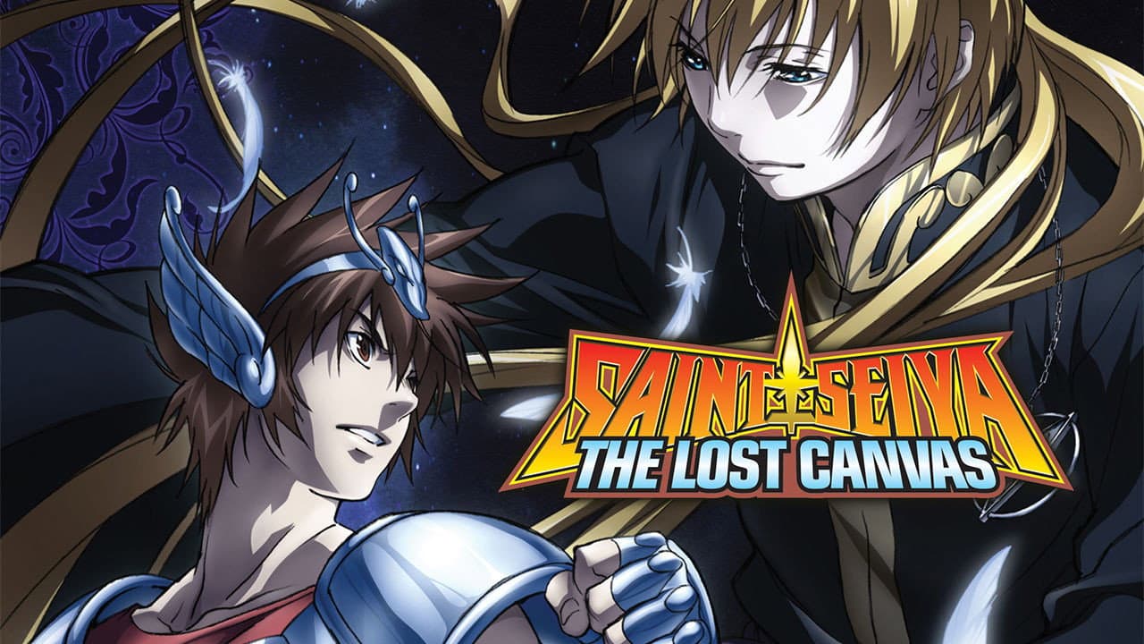 Saint Seiya: The Lost Canvas — backdrops with title 1