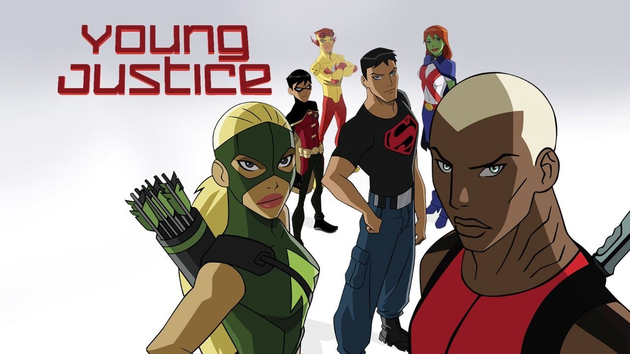 Young Justice — backdrops with title 1