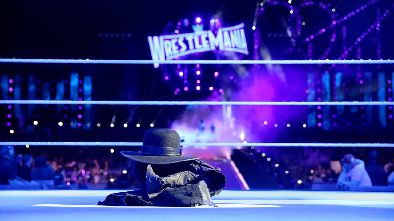 Undertaker: The Last Ride — backdrops with title 2