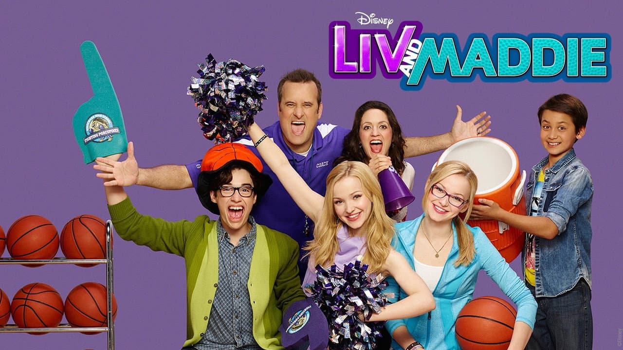 Liv and Maddie — backdrops with title 6